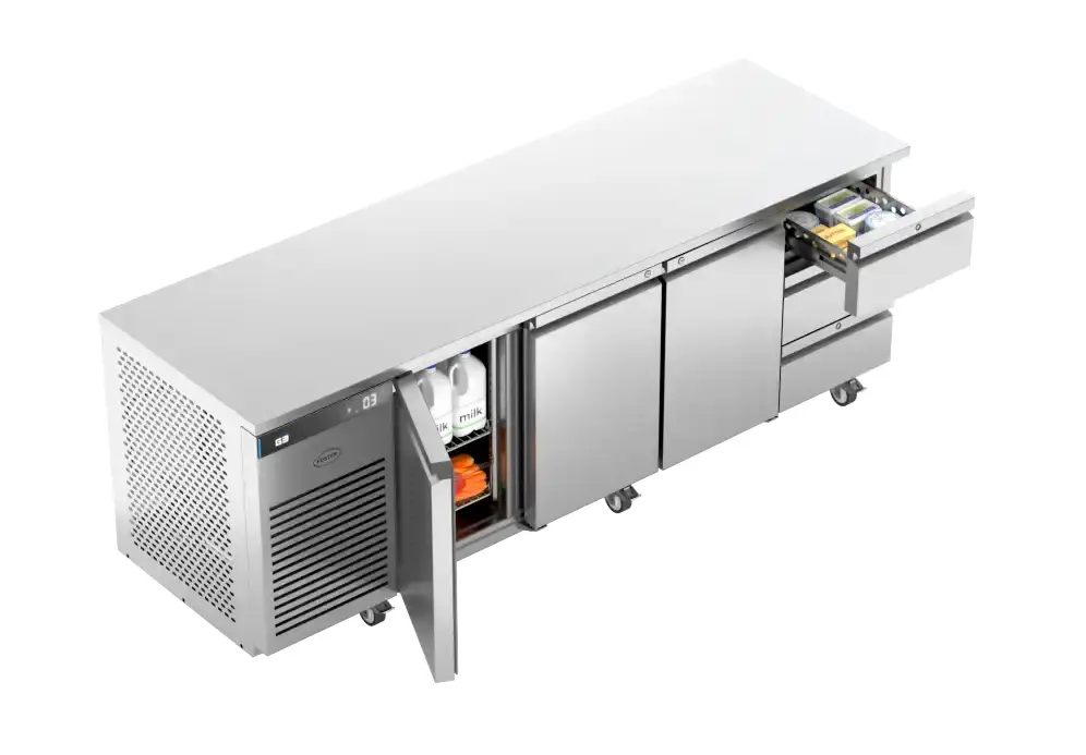Foster EP1/4H/43-324 EcoPro G3 3 Door & 3 Drawer Refrigerated Counter, 585 Litres - Image 5