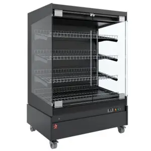 Diamond HAS10-P5 Heated Self Service Display Case on Wheels