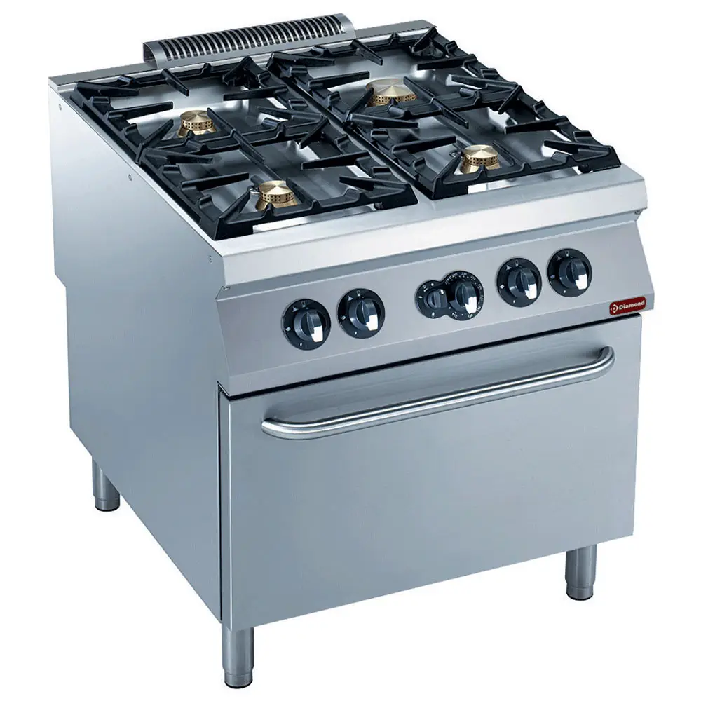 Diamond G22/4BF8-N 4 Stove Freestanding Gas Range Cooker on Gas Oven