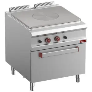 Diamond G9/TF8-N 1 Whole Plate Freestanding Gas Range Cooker on Gas Oven