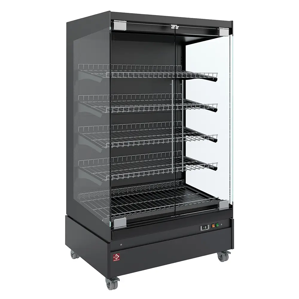Diamond HAS10-G5 Heated Self Service Display Case on Wheels