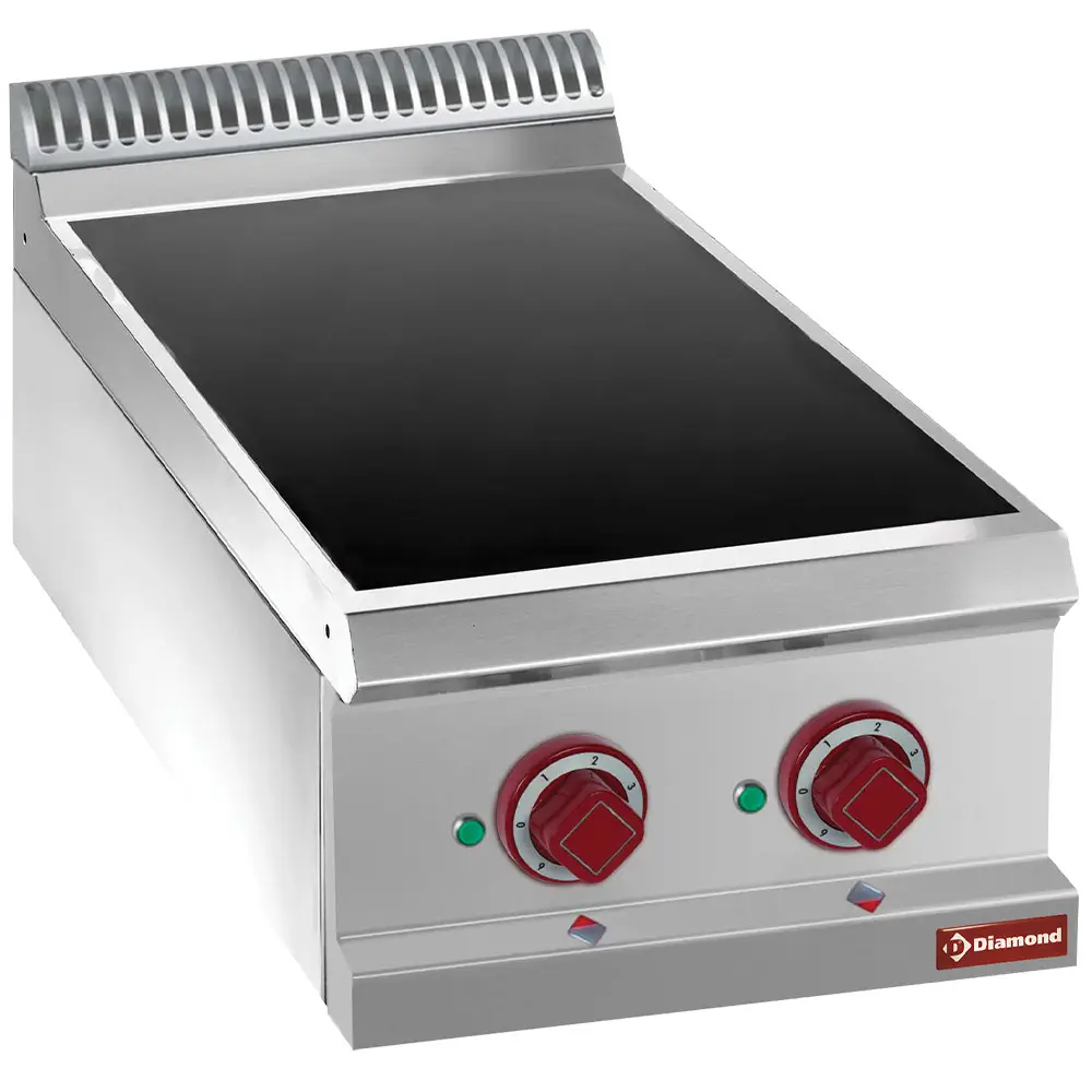 Diamond E7/2VC4T Electric vitro ceramic cooker 2 hobs -Top-