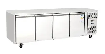 Atosa EPF3482HD 4 Door Preparation Counter Freezer, 560 Litres