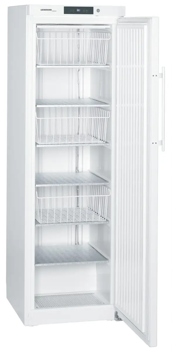 Liebherr GG 4010 Single Door White Upright Freezer, 382 Litres