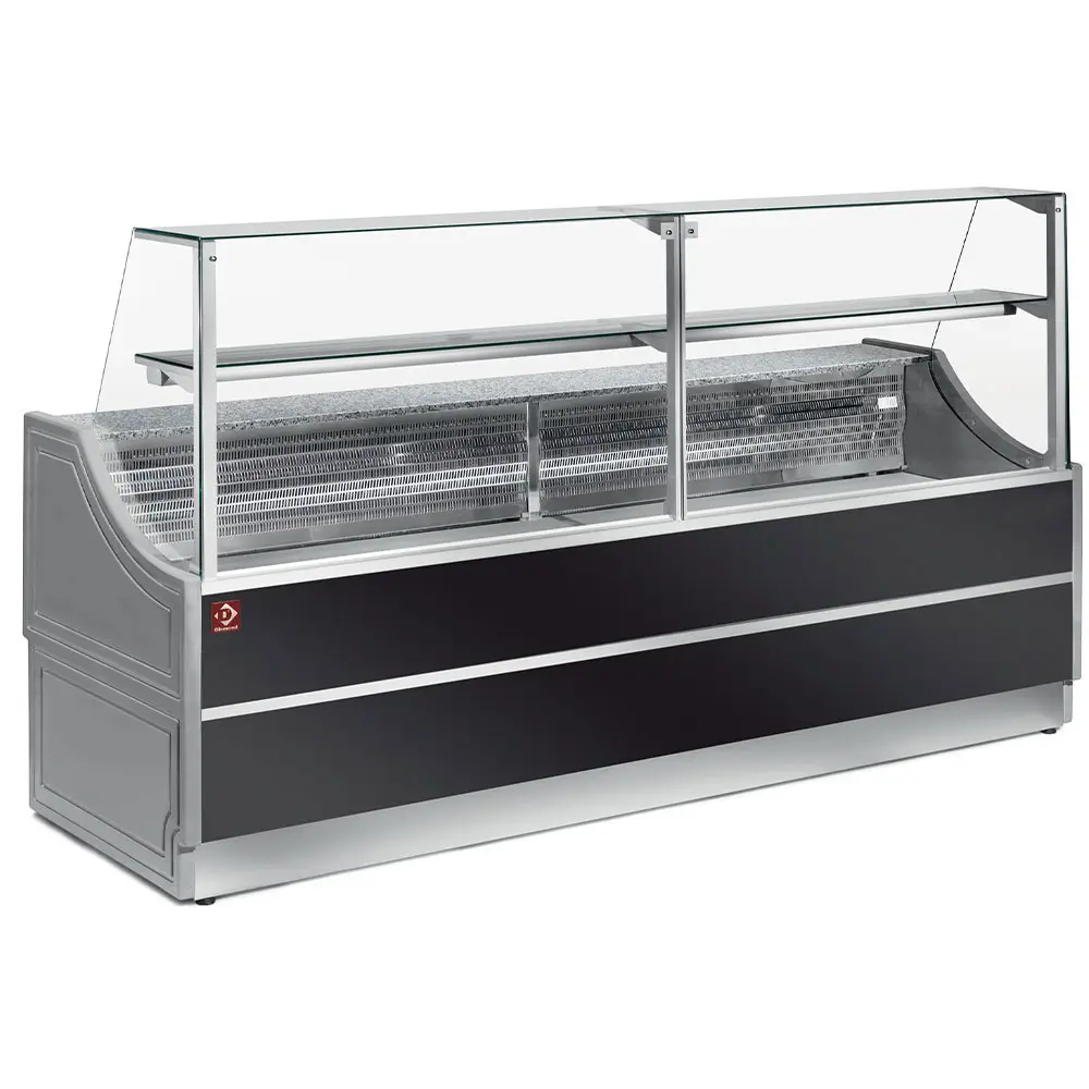 Diamond OL150/B2-R/R2 Refrigerated Serveover Counter with Understorage, 1500mm