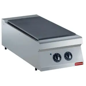 Diamond E17/ST4T-N 1 Whole Hob Countertop Electric Range Cooker, 5kW