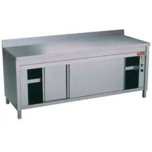 Diamond TE207A/M Heated workcabinet with sliding doors edge