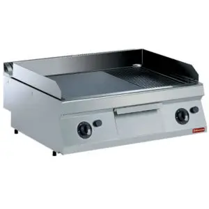 Diamond G17/PMCD8T-N 2/3 Smooth 1/3 Grooved Gas Chrome Cooking Plate