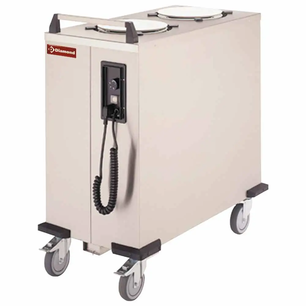 Diamond 2THN-MS310 2 Pile Plate Heated Trolley, 1.6kW