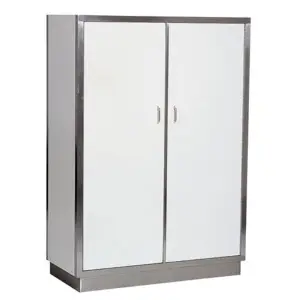 SS PORSELINE CLOSET 2 DOORS 5 LEVELS 1280