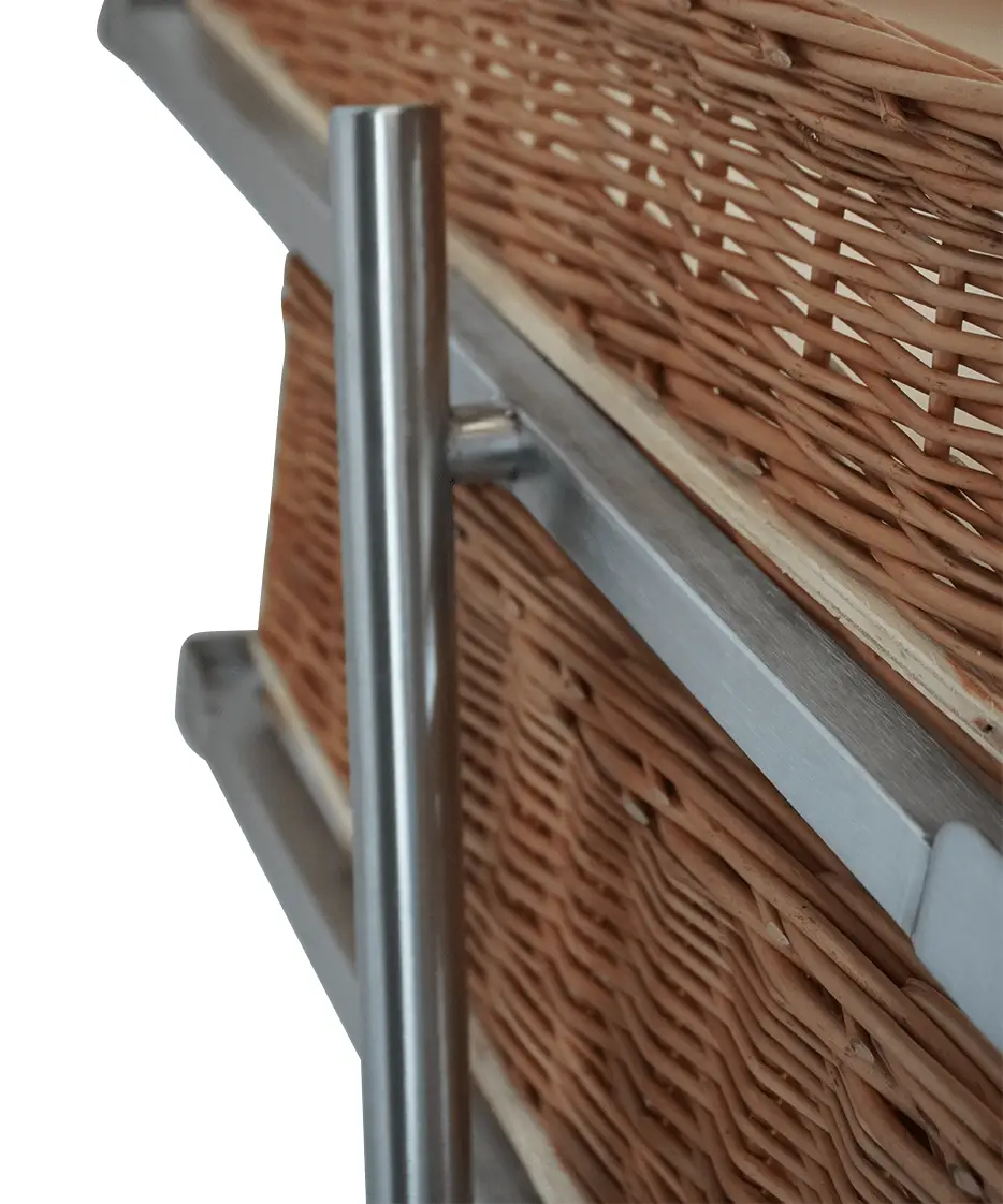 BREAD BASKETS ETAGERE 3 HIGH NARROW MODEL INCL. BASKETS - Image 7