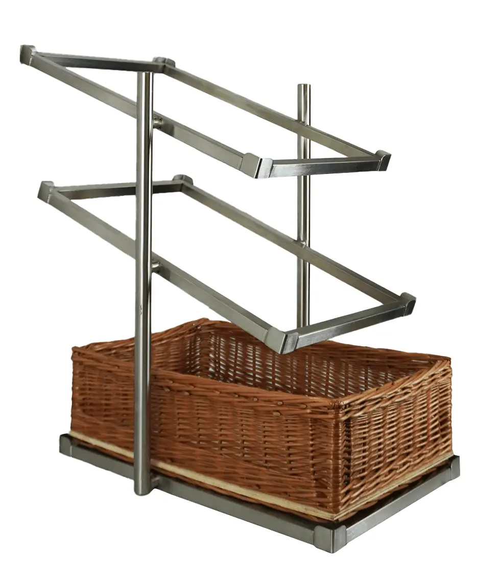 BREAD BASKETS ETAGERE 3 HIGH NARROW MODEL INCL. BASKETS - Image 3