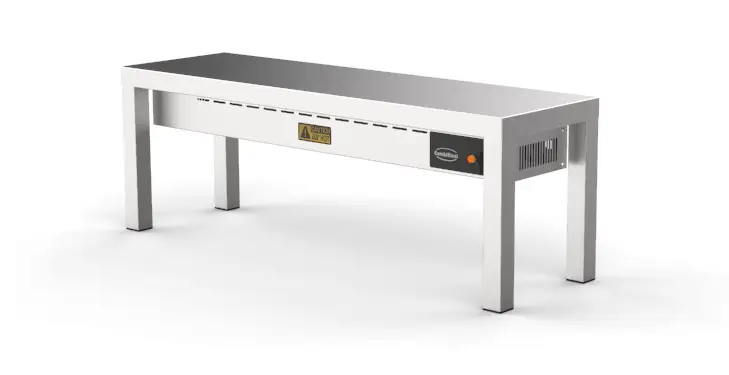 OVERSHELF CERAMIC HEATED 1 LEVEL 1200 3 HEATERS OF 250W