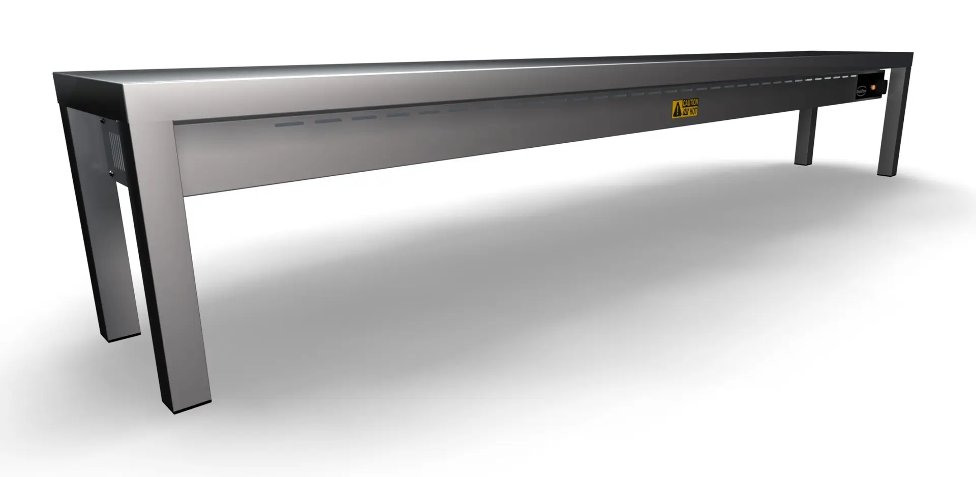 OVERSHELF CERAMIC HEATED 1 LEVEL 2000 6 HEATERS OF 250W - Image 2