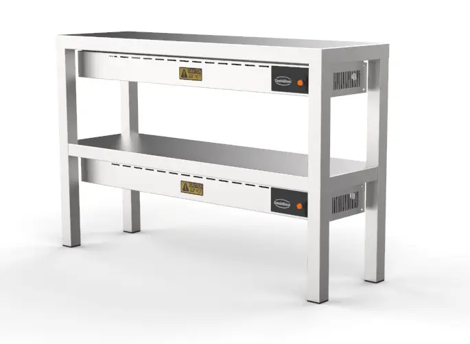 OVERSHELF CERAMIC HEATED 2 LEVELS 1200 6 HEATERS OF 250W