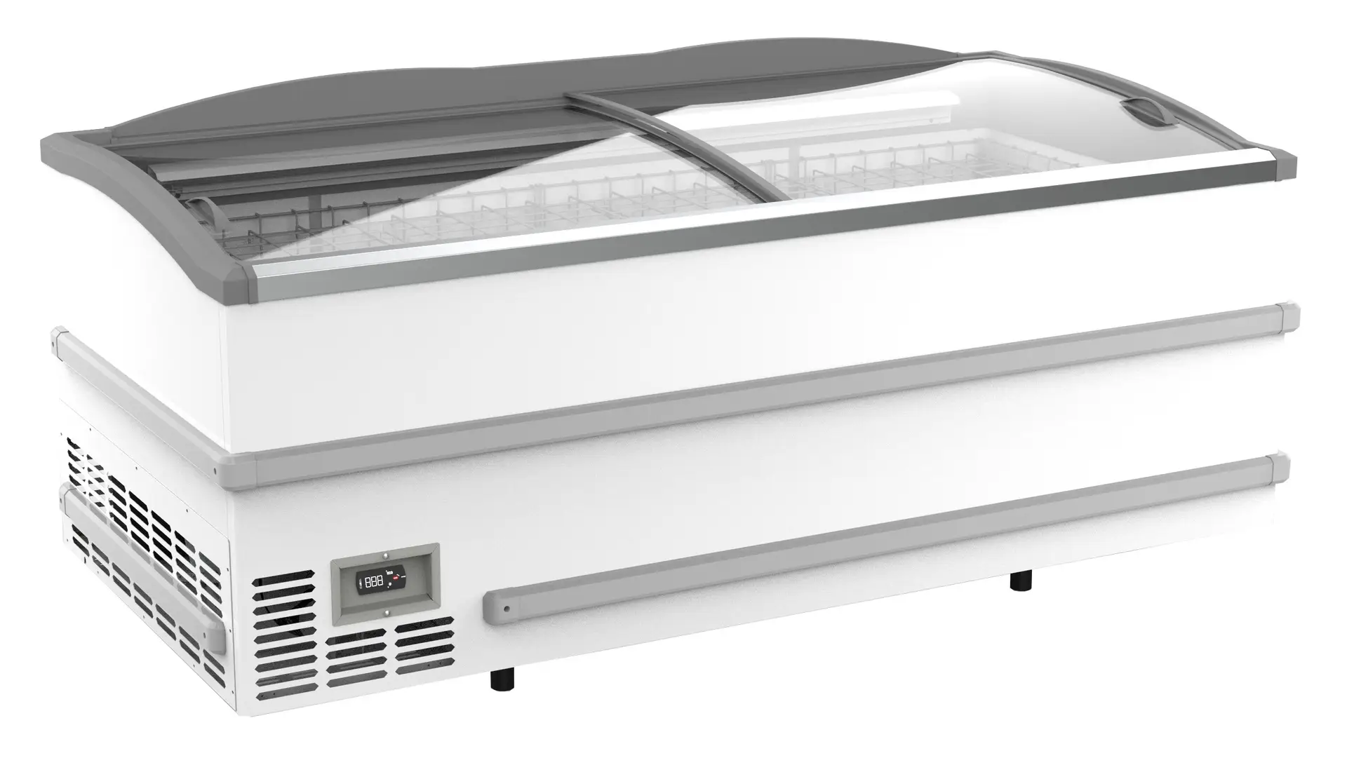 SUPERMARKET CHEST FREEZER WHITE HEAD ELEMENT MANUAL DEFROST