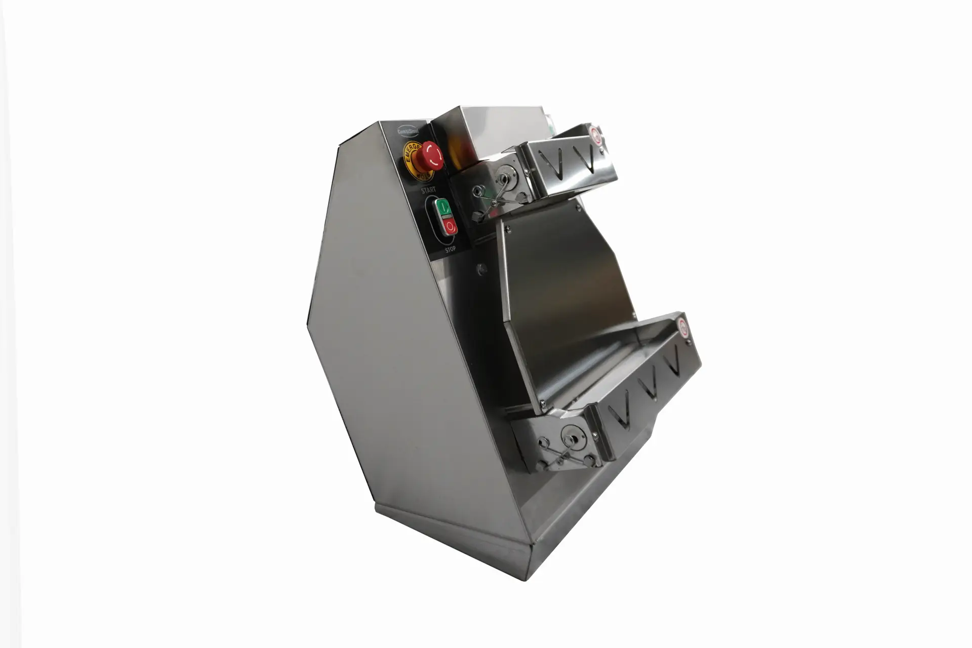 DOUGH ROLLER 40CM STRAIGHT - FULL STAINLESS STEEL - Image 3