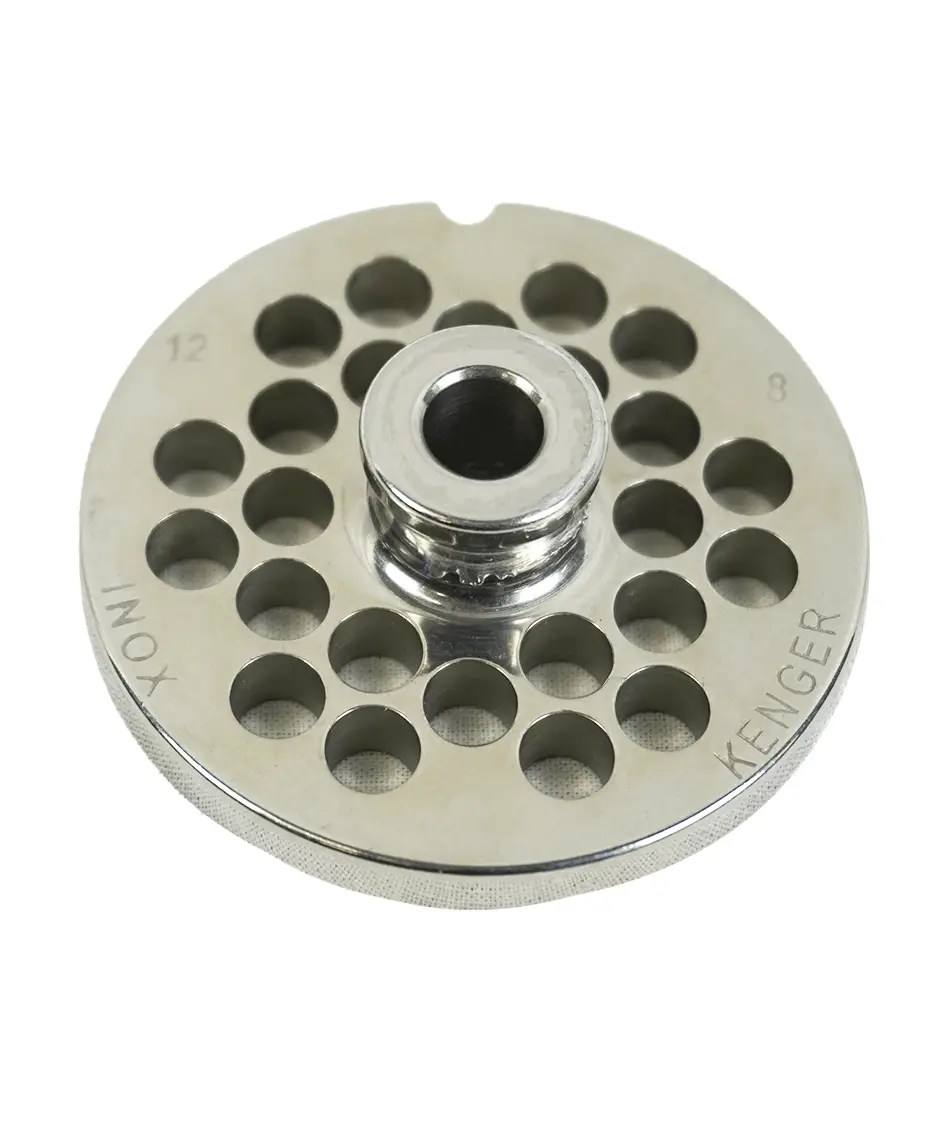 8MM GRINDER PLATE FOR MEATGRINDER 12 - 90KG/H