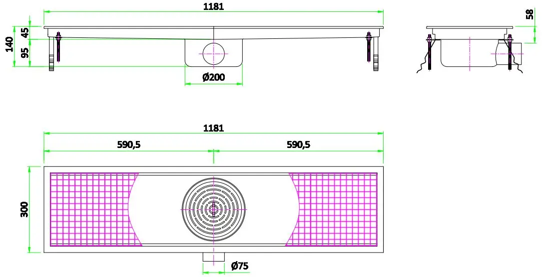 300 FLOOR GRID 1181 - Image 8