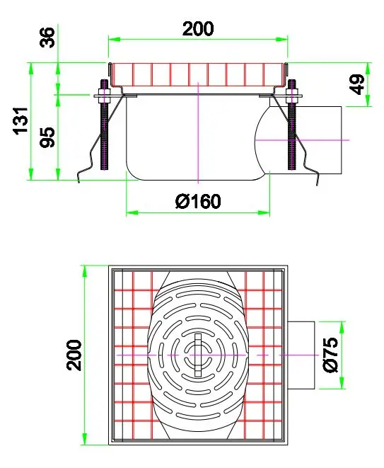 200 FLOOR GRID 200 - Image 2