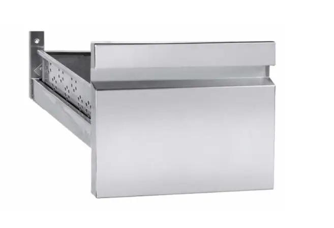 REFRIGERATED COCKTAIL BAR STATION INCL. SINK, GLASS RINSER, SPEEDRAIL FOR BOTTLES, CUTTING BOARD AND WASTE BIN - Image 2