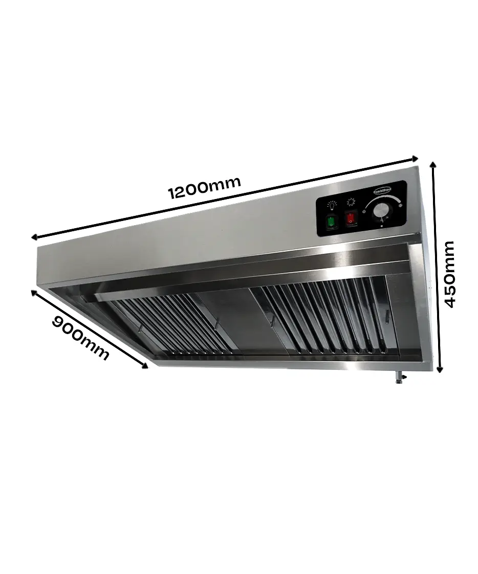 900 WALL-MOUNTED HOOD COMPLETE 1200 - Image 7
