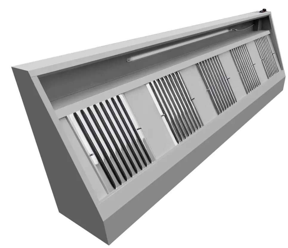 900 WALL-MOUNTED HOOD COMPLETE 3000 *TRANSPORT ON REQUEST* - Image 3