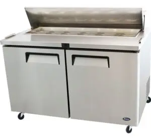 Atosa MSF8303GR 2 Door Heavy Duty Ambient Preparation Counter, 487 Litres