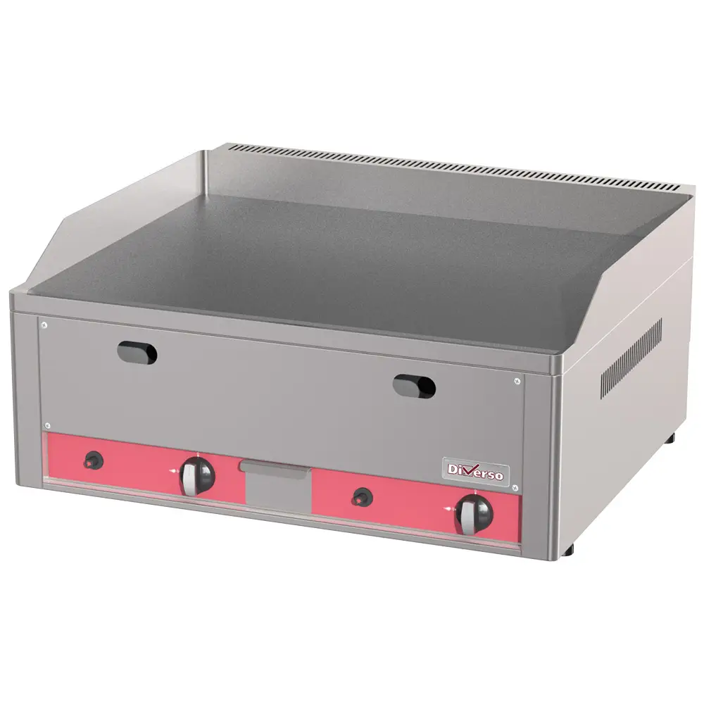 Diverso WR-FTG-Z2 Flat gas cooking plate 8 kW