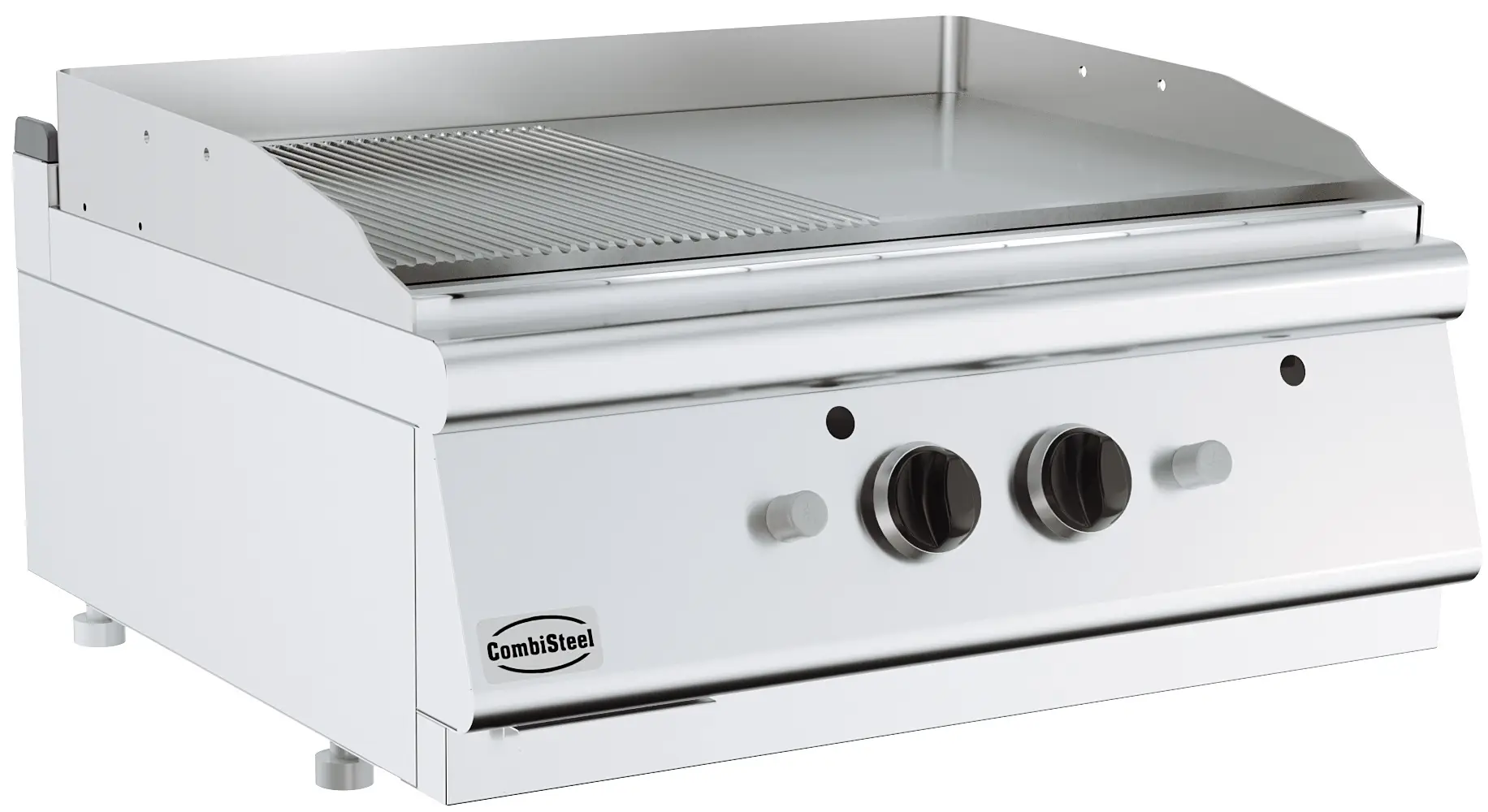 BASE 700 GAS FRY TOP CHROME/GROOVED