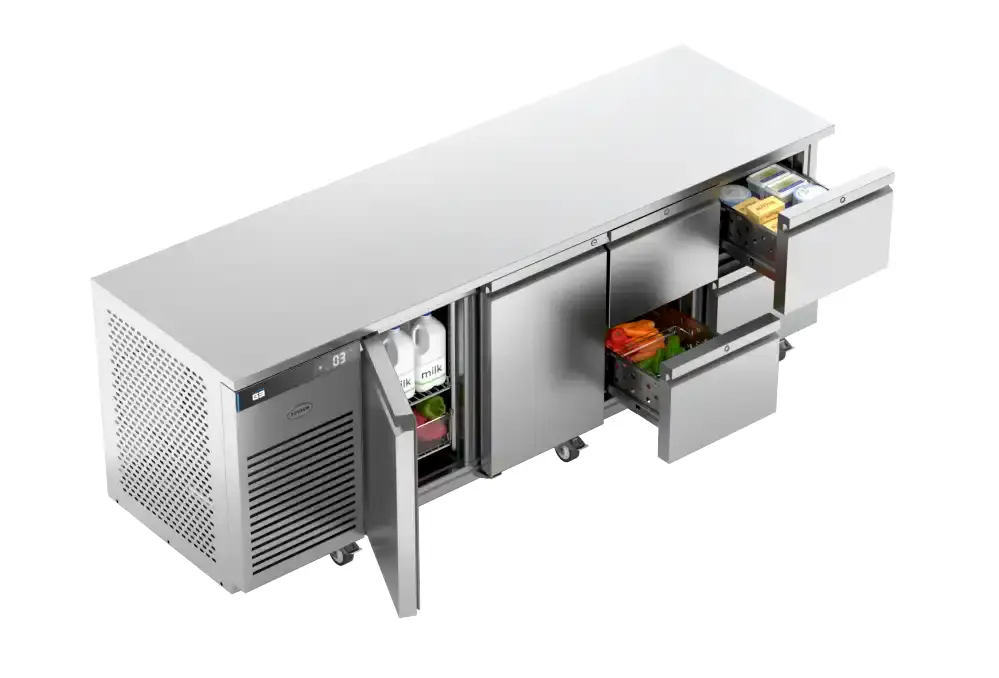 Foster EP1/4H/43-312 EcoPro G3 2 Door & 4 Drawer Refrigerated Counter, 585 Litres - Image 3