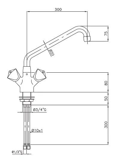 FAUCET WITH 1-HOLE - Image 2