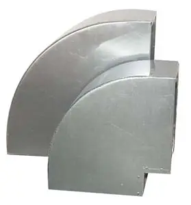 90° ELBOW SQUARE 300