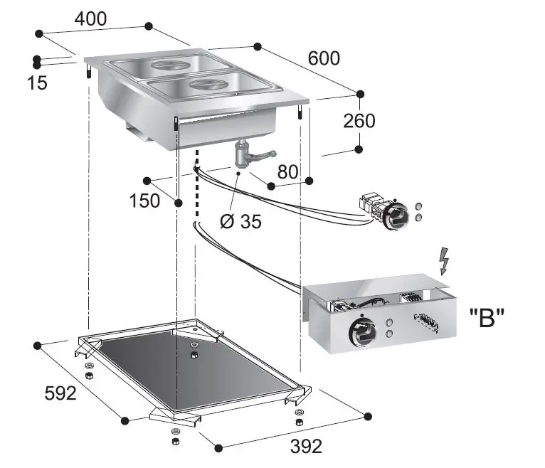 BAIN-MARIE UNIT - Image 2