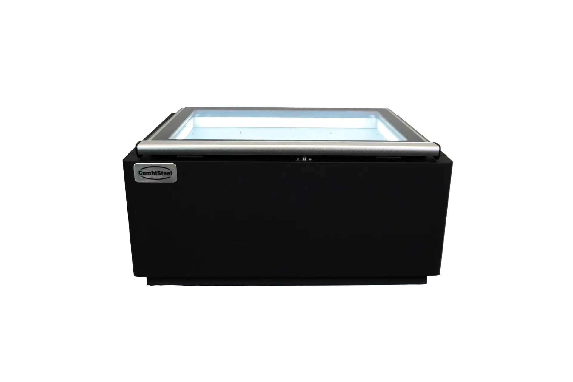 COUNTERTOP MODEL ICE CREAM DISPLAY BLACK OPENS ON THE OPERATING SIDE - Image 3