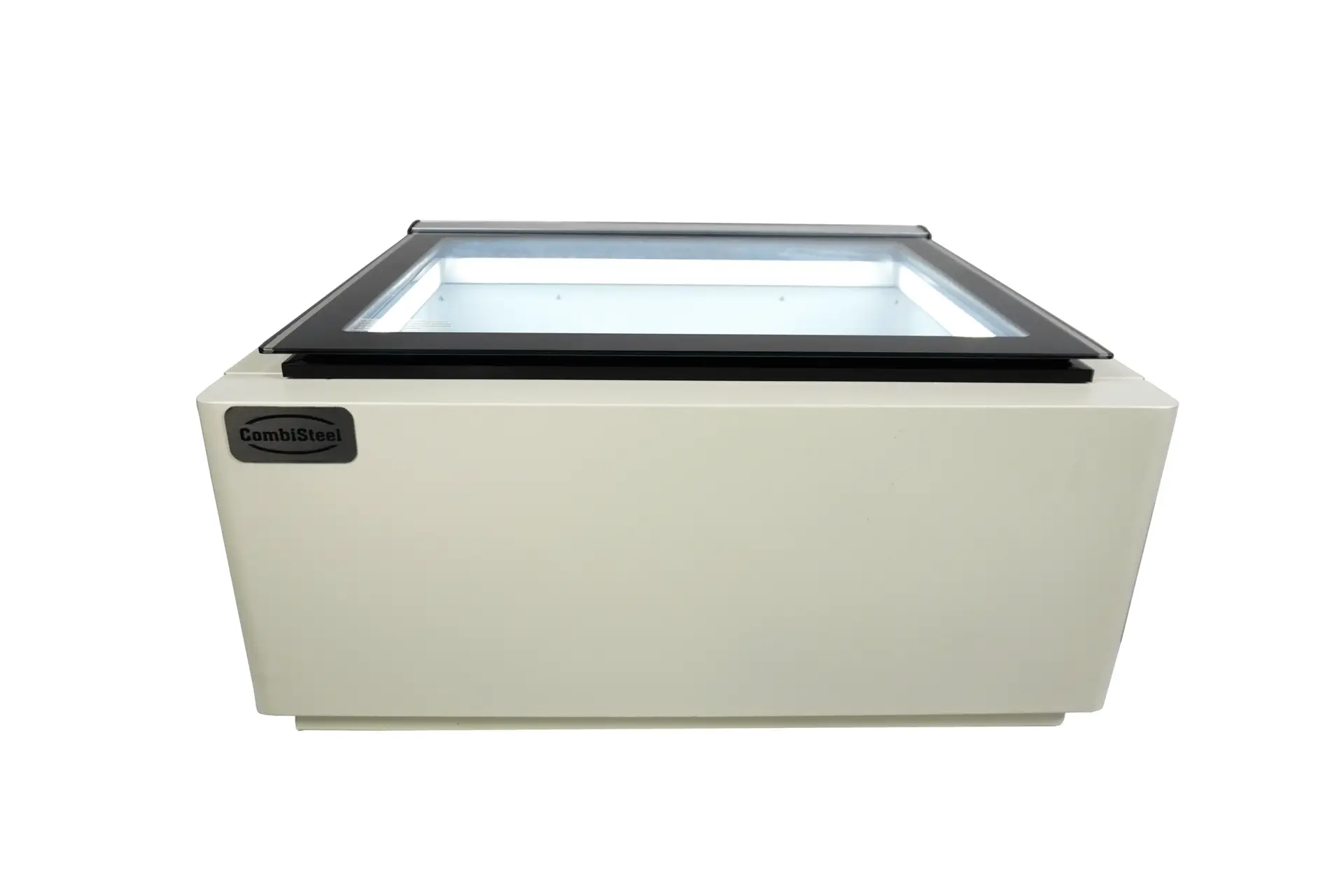 COUNTERTOP MODEL ICE CREAM DISPLAY WHITE OPENS ON THE CUSTOMER SIDE - Image 4