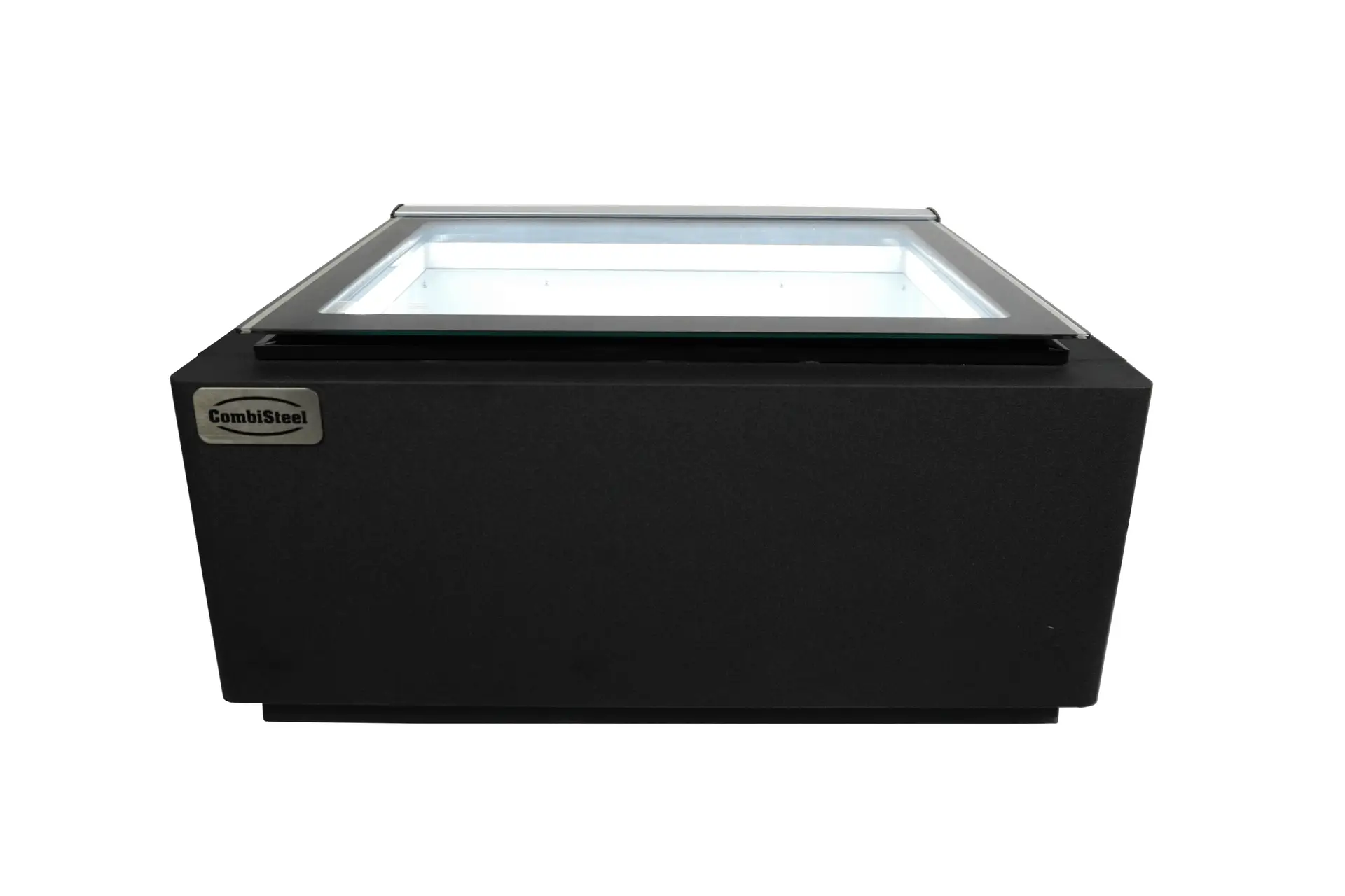 COUNTERTOP MODEL ICE CREAM DISPLAY BLACK OPENS ON THE CUSTOMER SIDE - Image 3