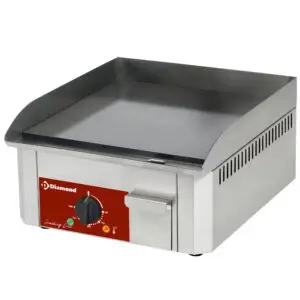 Diamond FTE-40-SS Electric Counter-Top Griddle Plate Enameled Surface