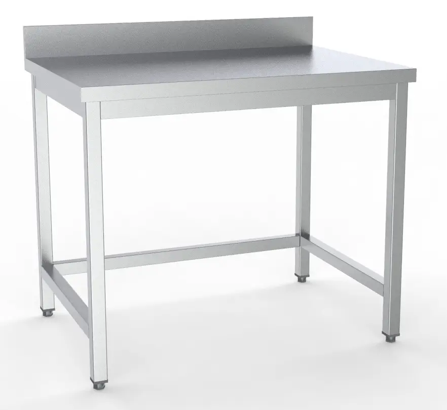 600 WORKTABLE OPEN FRAME UPSTAND FLAT PACKED 2000