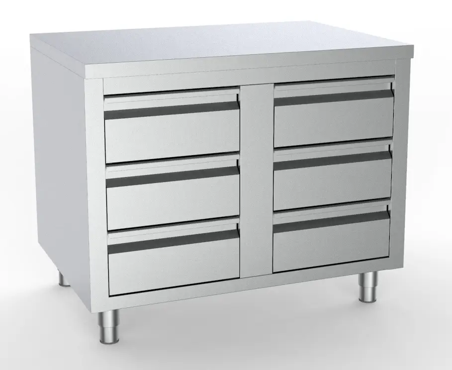 700 WORKTABLE WITH 6 DRAWERS 1000