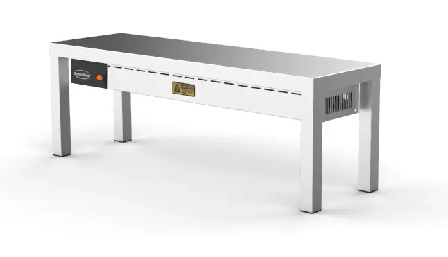 OVERSHELF CERAMIC HEATED 1 LEVEL 1000 3 HEATERS OF 250W