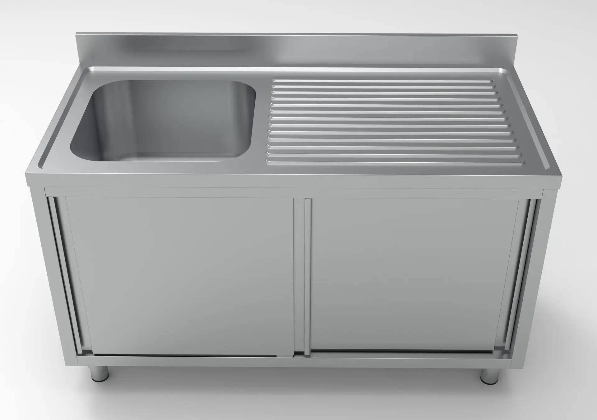 700 SINK UNIT SLIDING DOORS 1 LEFT 1400 - Image 2