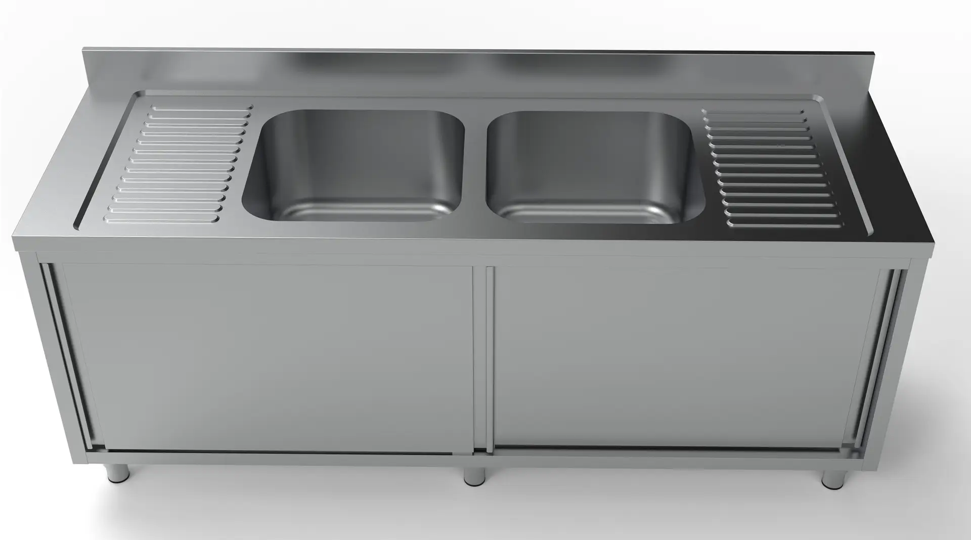 700 SINK UNIT SLIDING DOORS 2 MIDDLE 2000 - Image 2