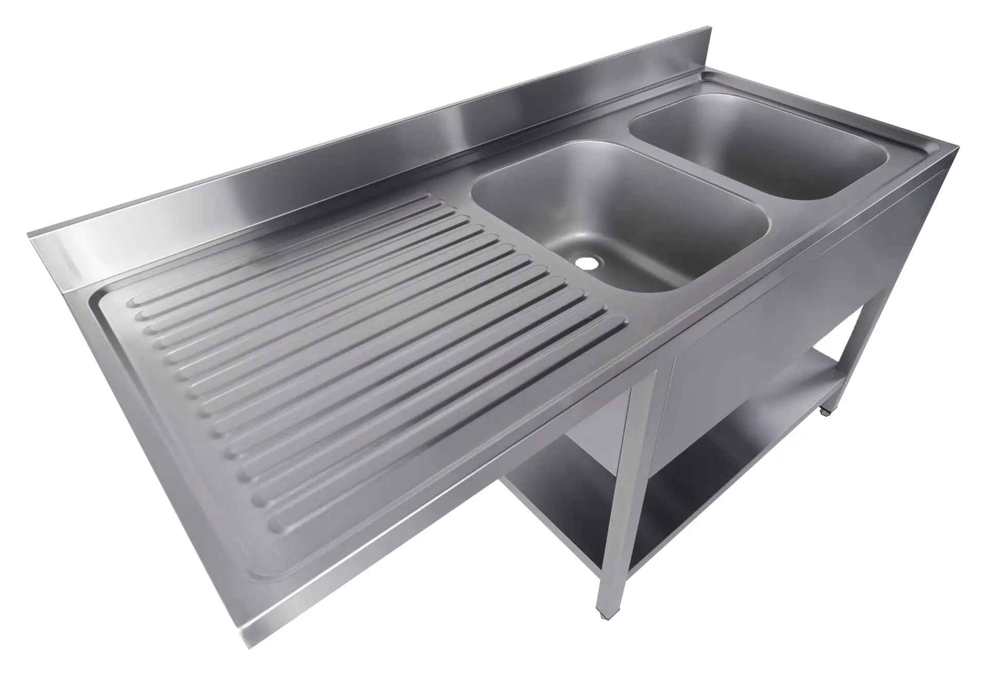 700 SINK UNIT SHELF DISHWASHER FLAT PACKED 2 RIGHT 1600 - Image 3