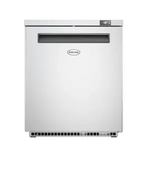 Foster LR200/13-207 Single Door Undercounter Cabinet Freezer, 200 Litres
