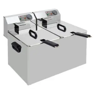 Diverso WR-EF14-D7 Electric table top fryer 2x 7 liters