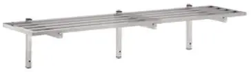 SS TUBE SHELF 2000 INCL. BRACKETS