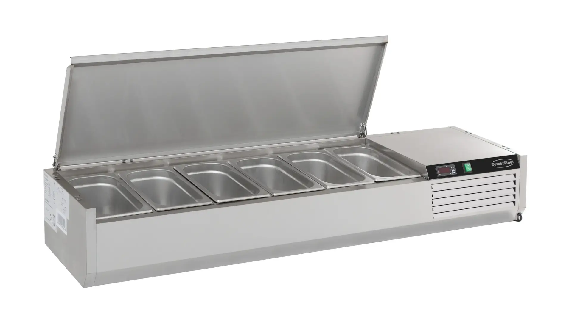 REFRIGERATED COUNTER TOP SS TOP 1/3 GN x 9 - Image 2