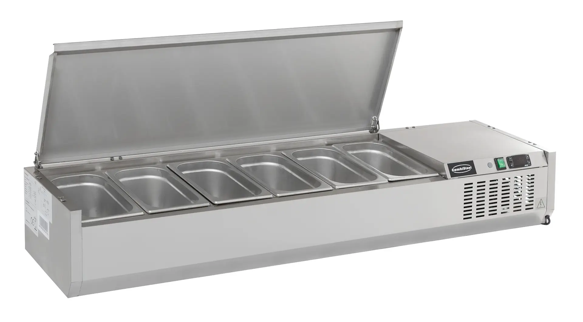 REFRIGERATED COUNTER TOP SS TOP 1/4 GN x 10 - Image 2