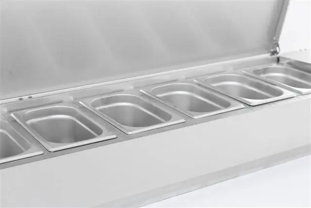 REFRIGERATED COUNTER TOP SS TOP 1/3 GN x 6 - Image 4